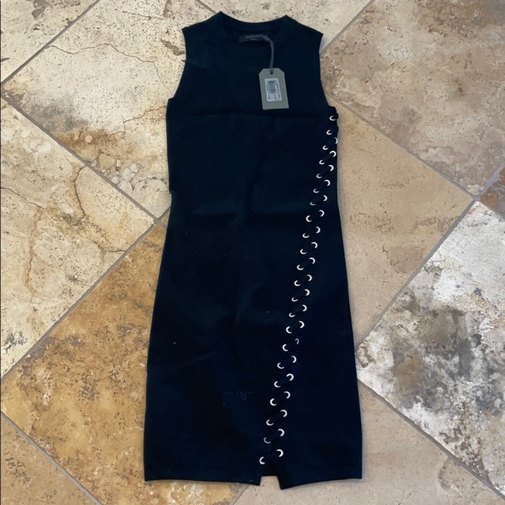 All Saints Black Dress